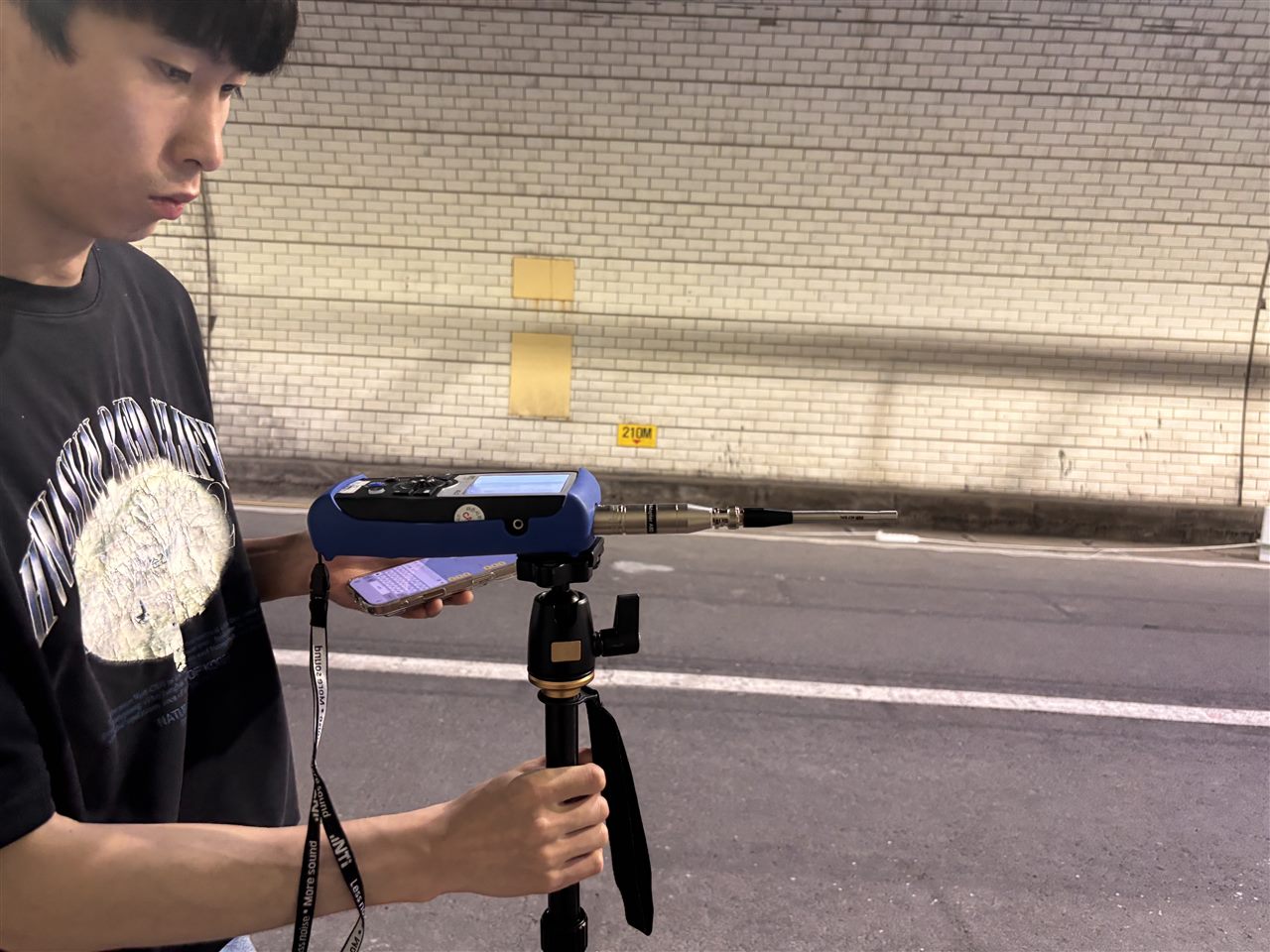 STI 측정 장면